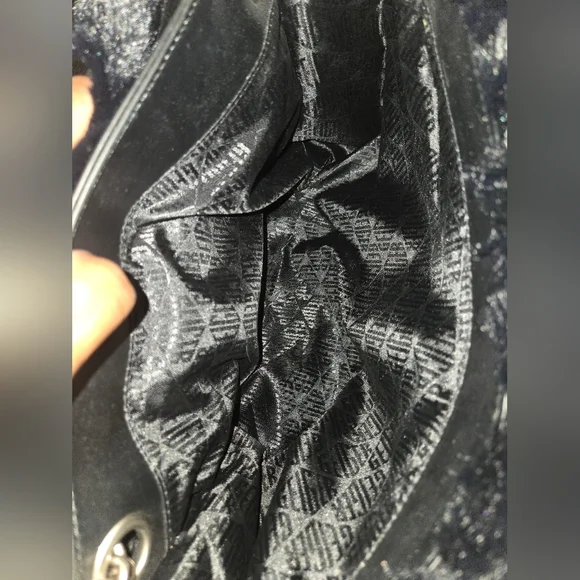 Like New Kurt Geiger Kensington XXL Faux Fur Convertible Shoulder Bag - Picture 12 of 17